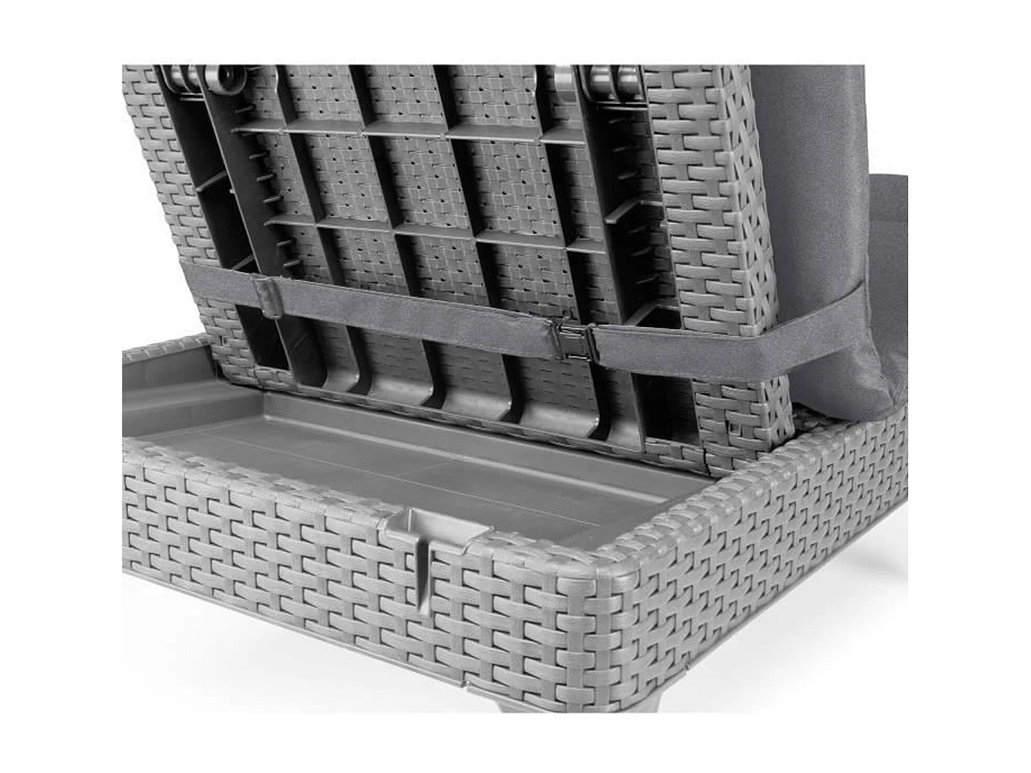 Bain de soleil - En Imitation rotin Résine Tressée - Allibert by KETER