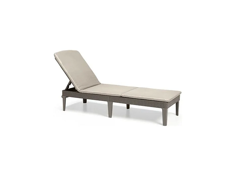Bain de soleil - Jaipur Résine imitation Cappuccino - Allibert by KETER