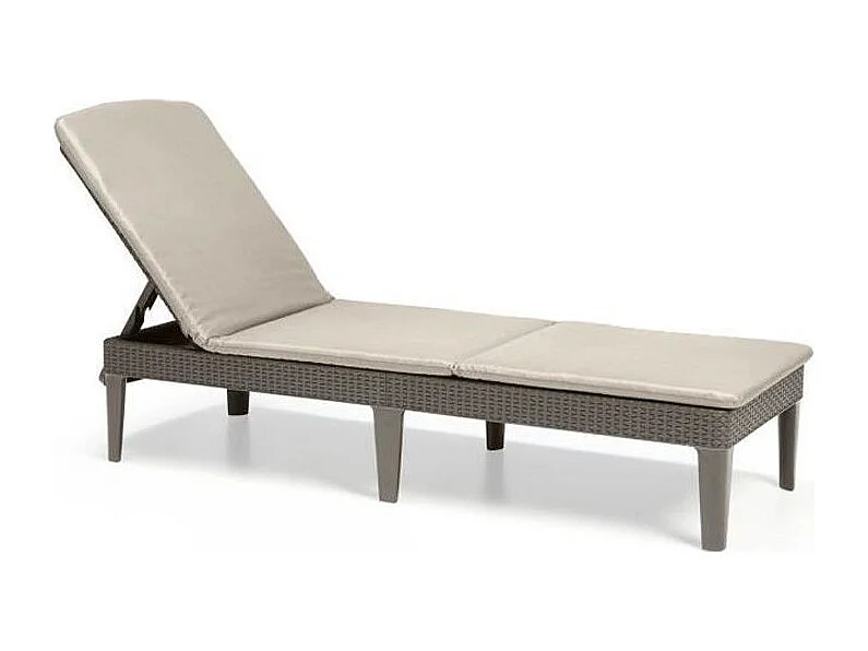 Bain de soleil - Jaipur Résine imitation Cappuccino - Allibert by KETER