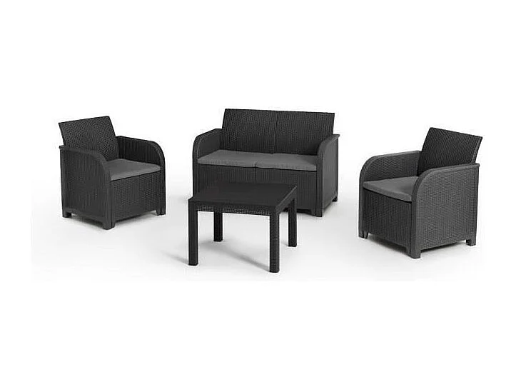 Salon de jardin – en résine – Allibert by KETER