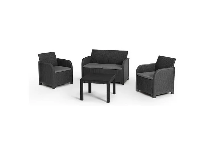 Salon de jardin – en résine – Allibert by KETER