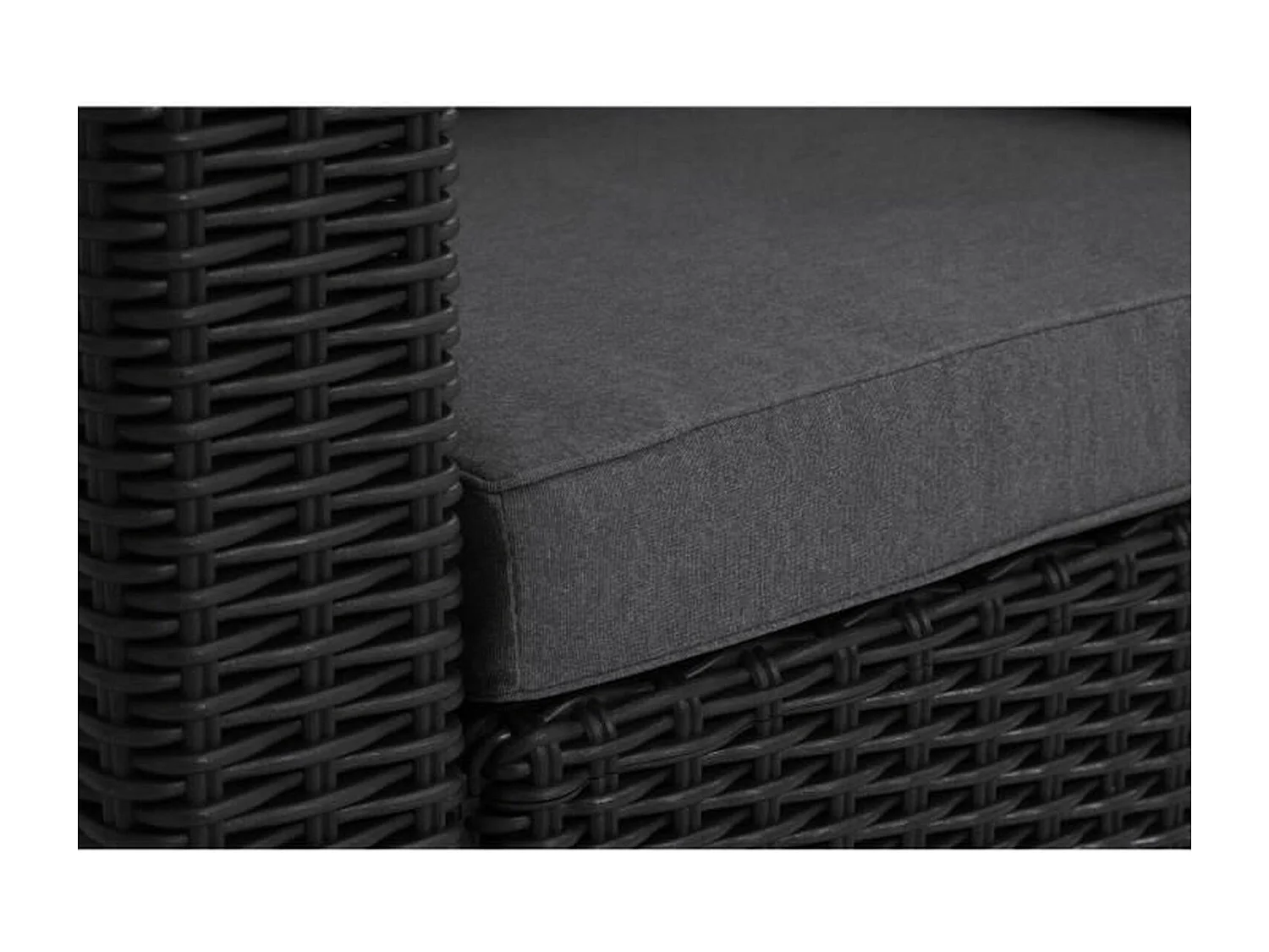 Salon de jardin - en résine imitation rotin tressé - Allibert by KETER