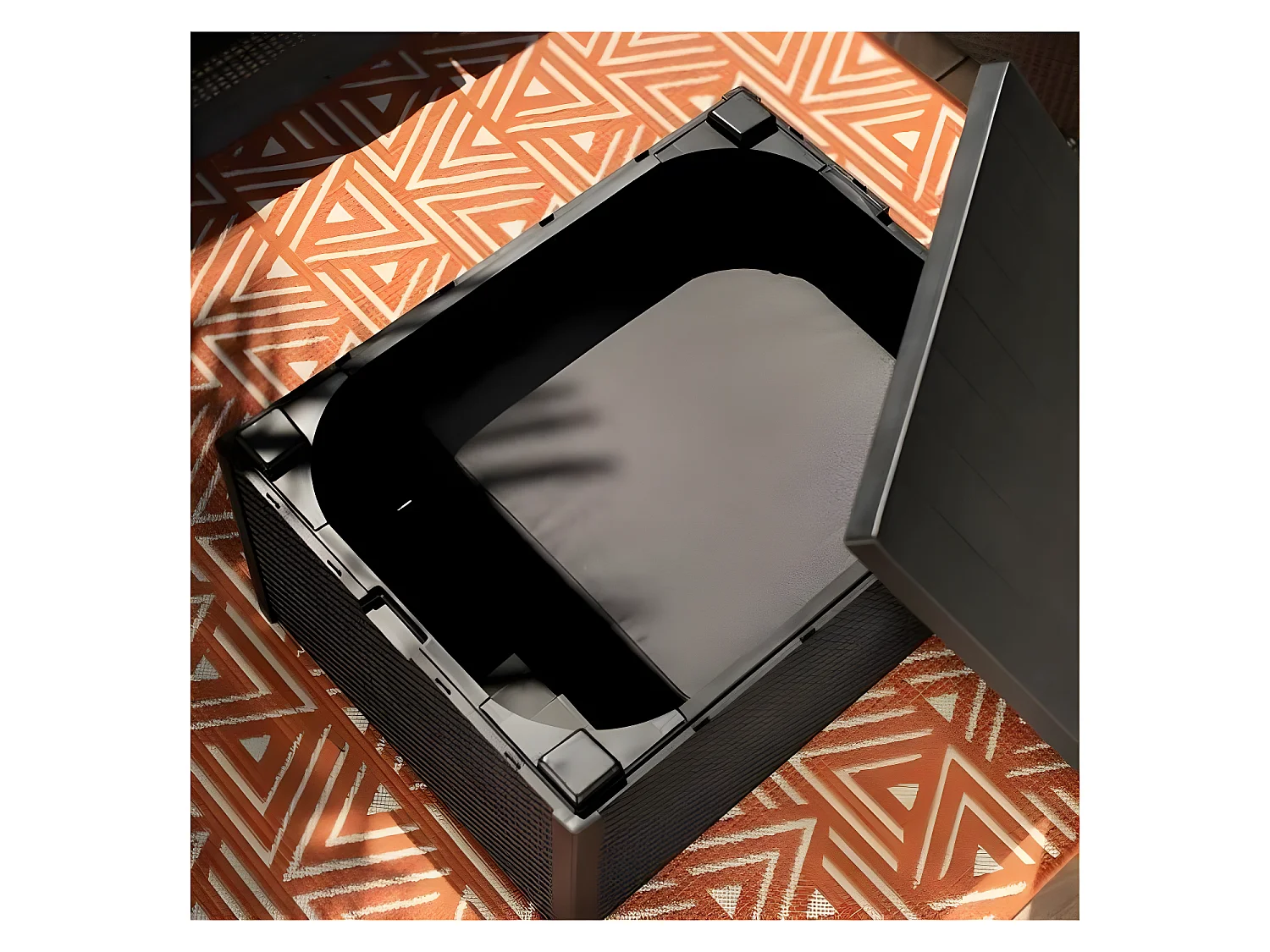 Salon de jardin  - en imitation résine tressée - ALLIBERT by KETER