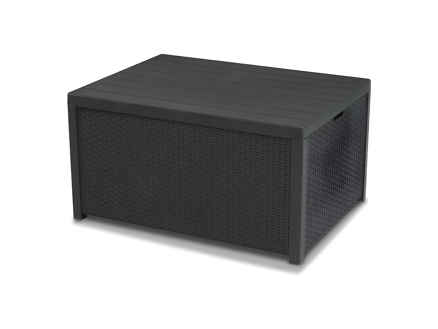 Salon de jardin  - en imitation résine tressée - ALLIBERT by KETER