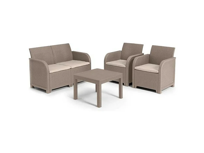 Salon de jardin - en résine - Allibert by KETER