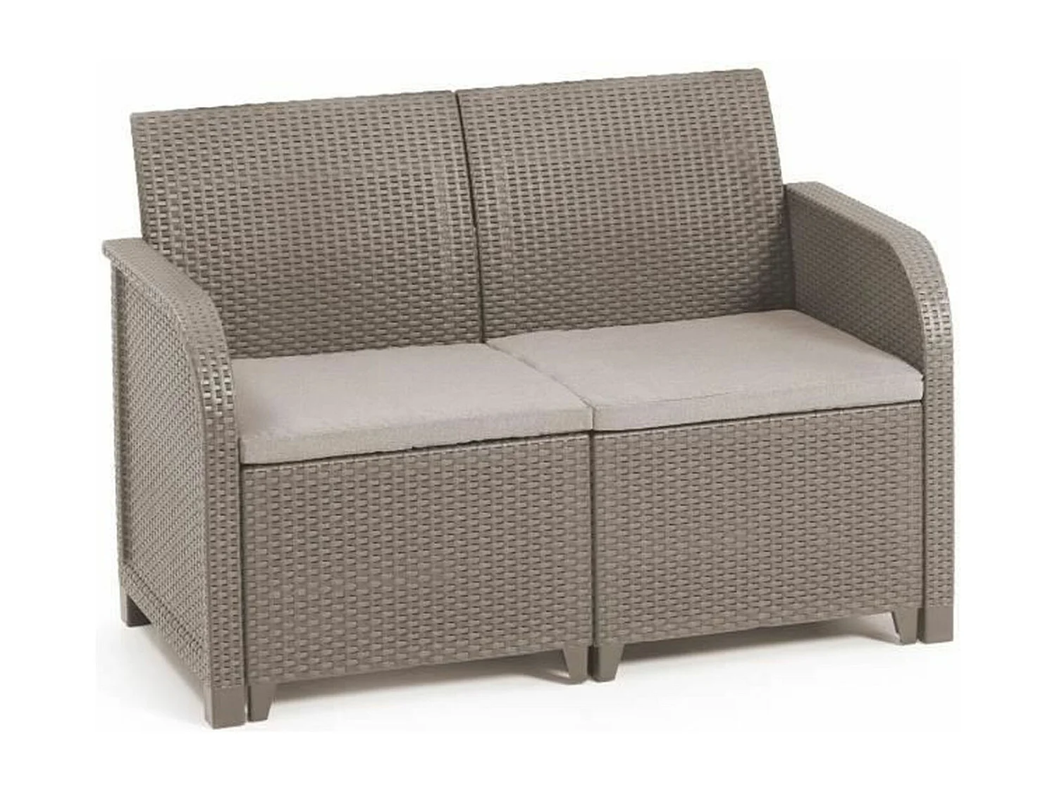 Salon de jardin - en résine - Allibert by KETER