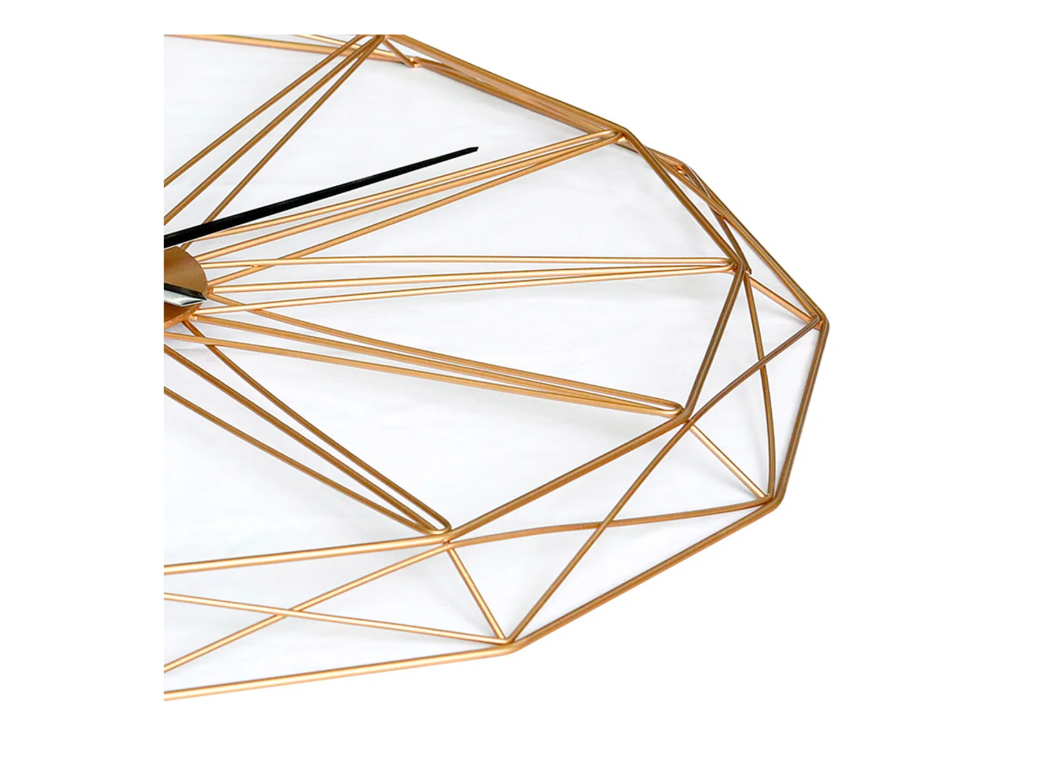 Reloj de Pared Moderno Dorado Ø80cm O91