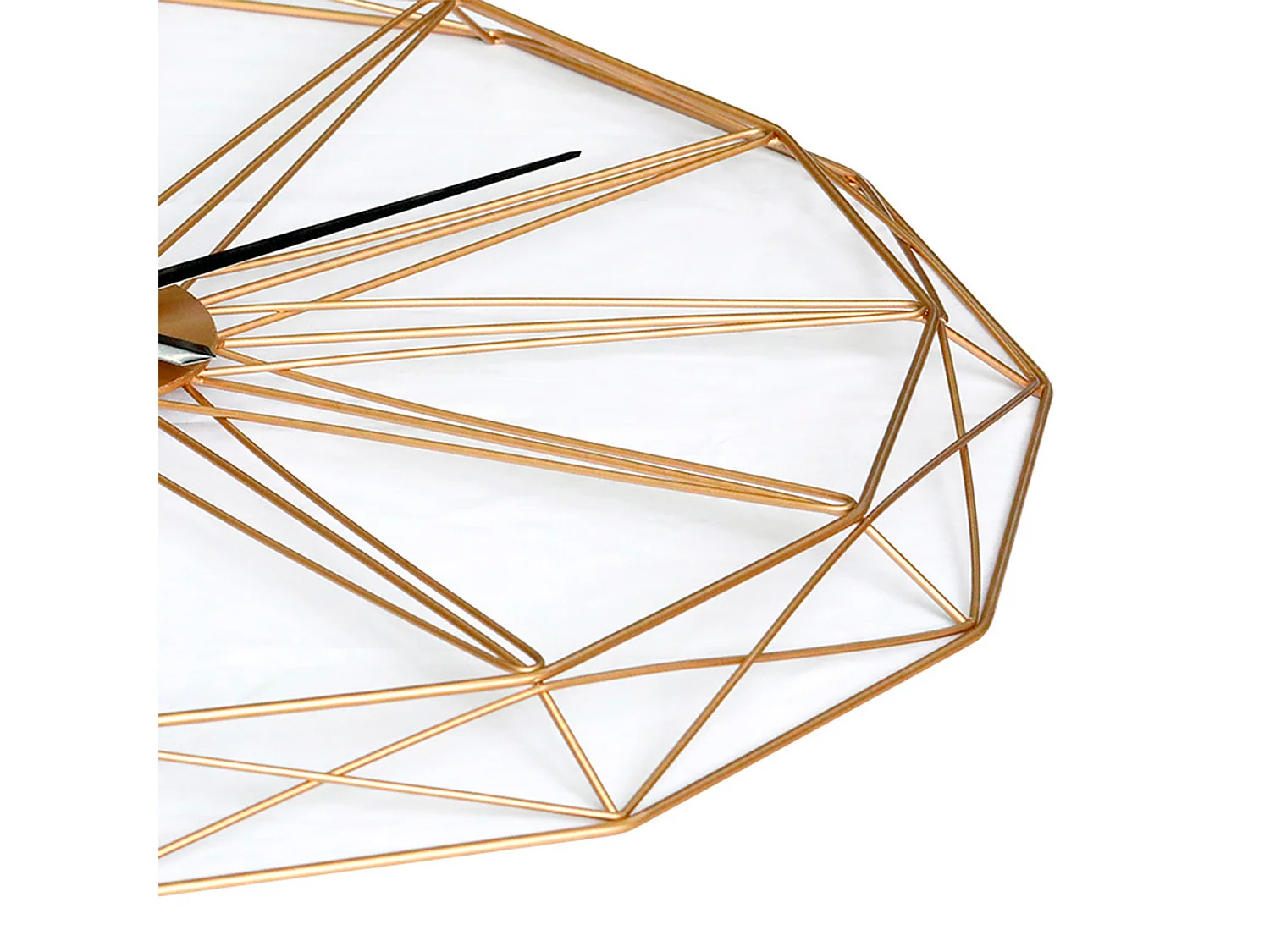 Reloj de Pared Moderno Dorado Ø80cm O91