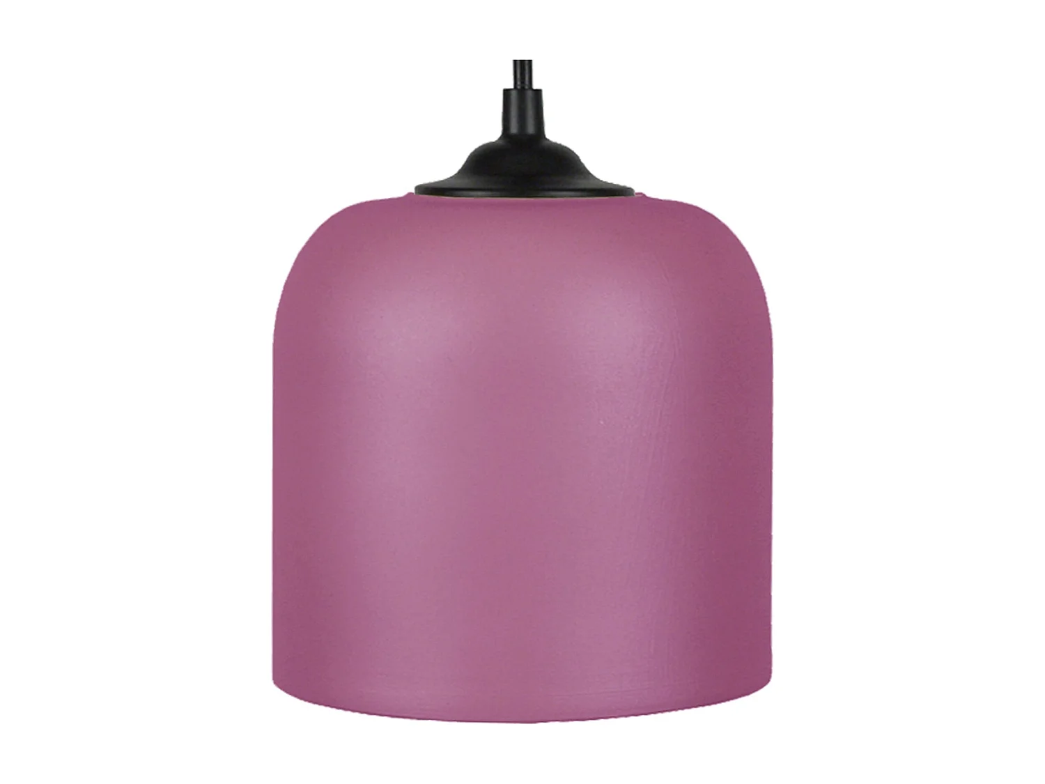 Suspension TOSEL ,céramique,Violet ,H70xD13,5x P 13,5cm