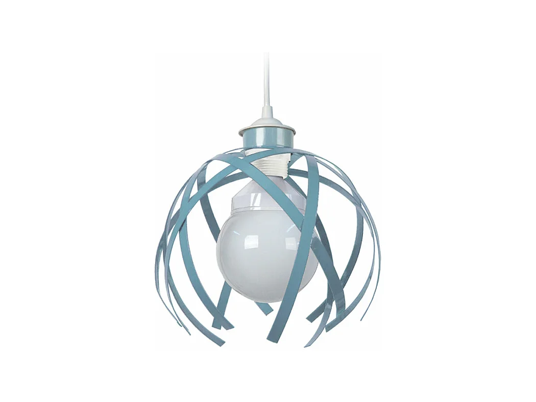 Suspensão TOSEL  CRAB metal geométrico cinza D23 x  H80  cm