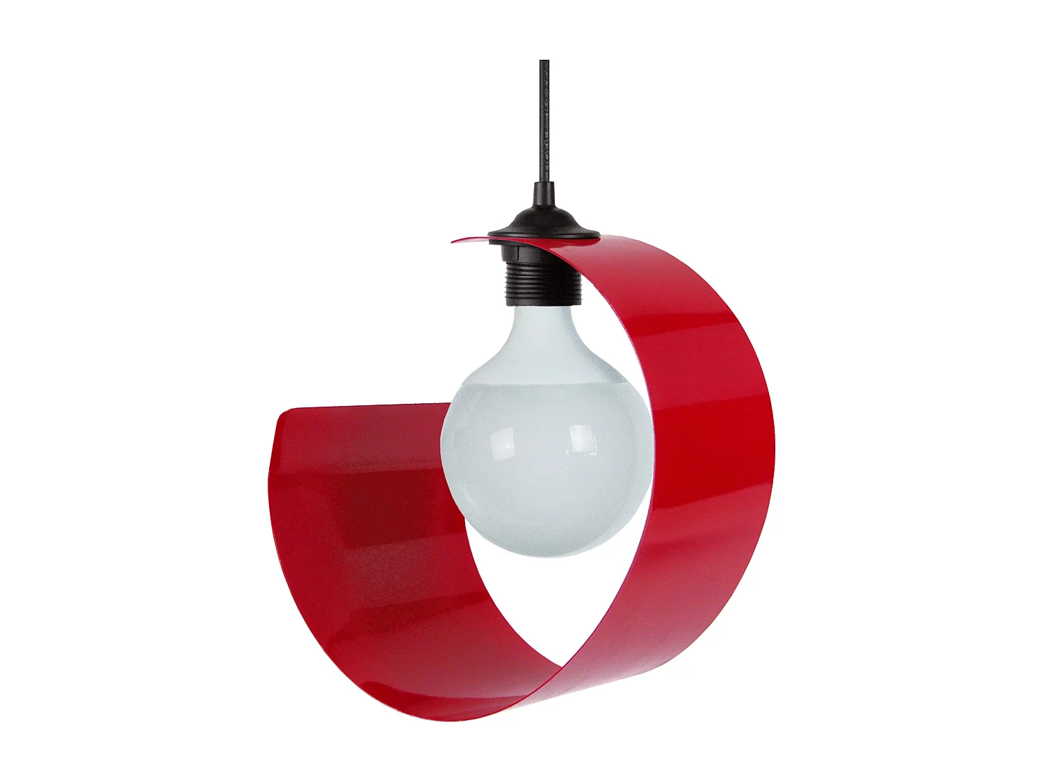 Suspension d'Enfant TOSEL ,métal,Rouge , H 85xD20xP20cm