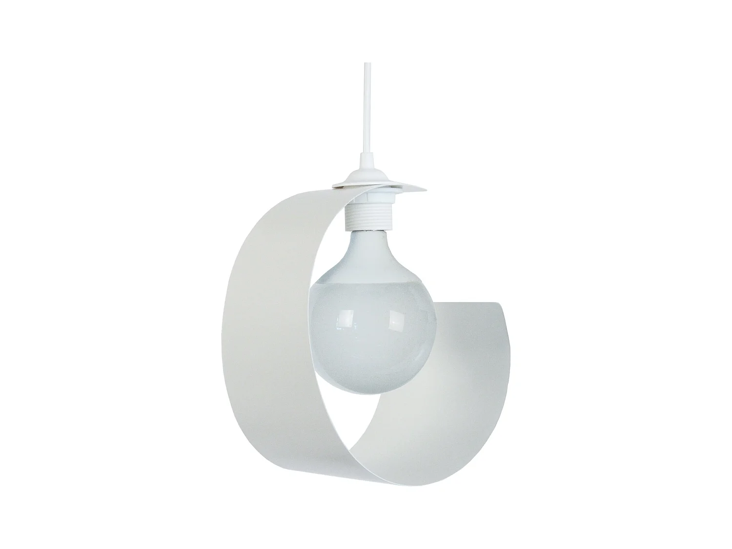 *Suspensión  DE NIÑOSTOSEL ,metal ,Blanco, A85xD20xP 20cm