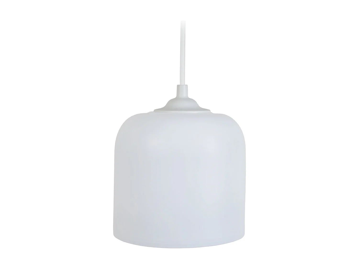 Suspension TOSEL ,céramique,Blanc ,H70x D 13,5xP13,5cm