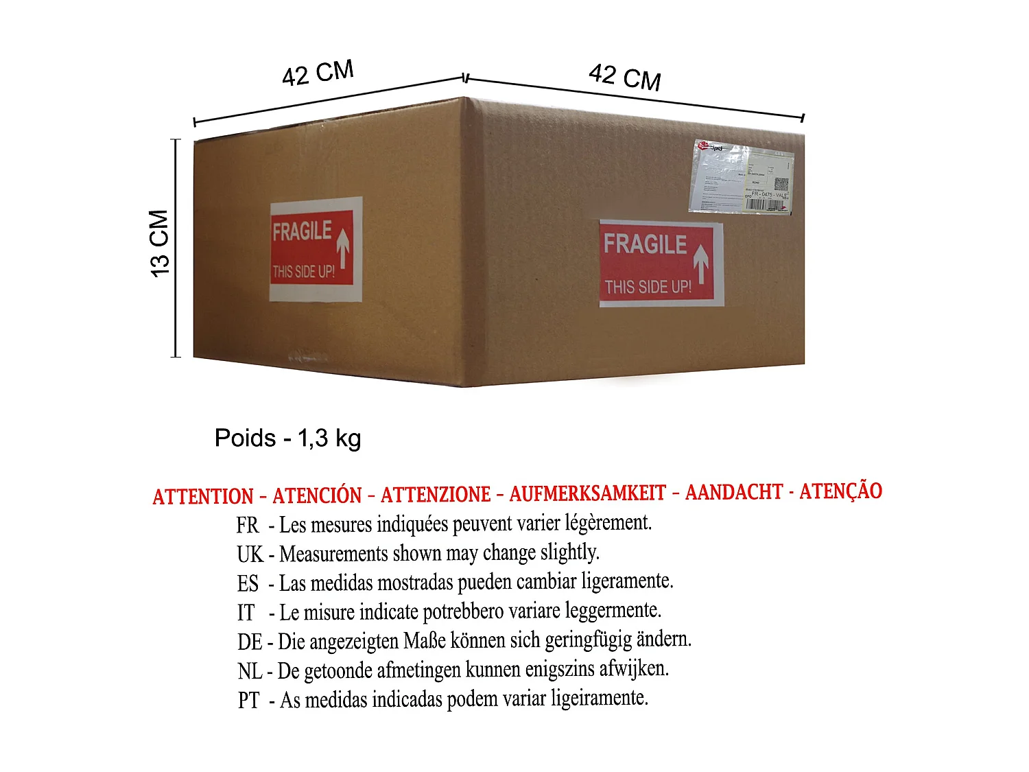 Suspension TOSEL ,métal,Aluminium,H 100x D40xP40cm