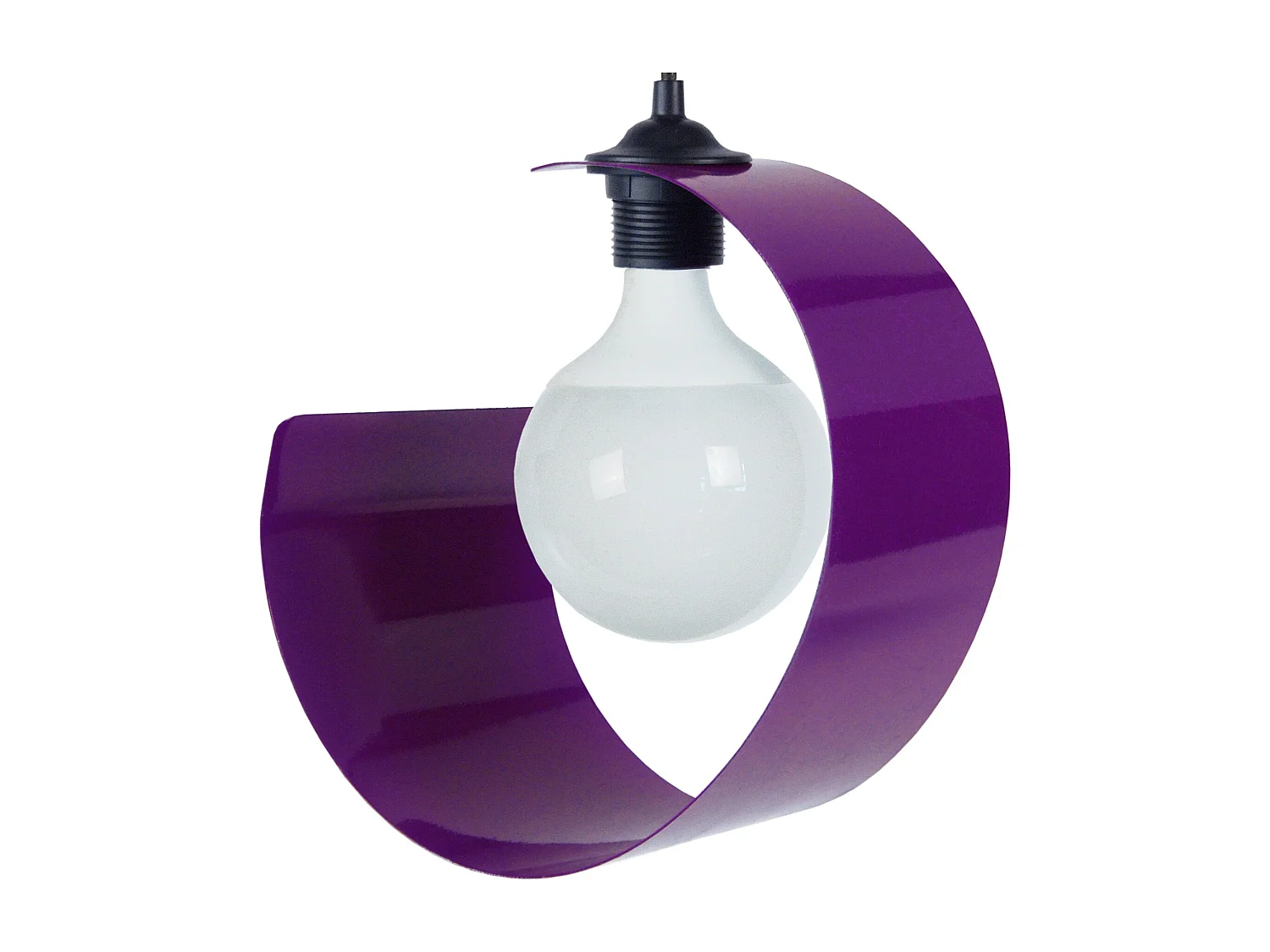 *Suspensión  DE NIÑOSTOSEL ,metal,violeta ,A85xD 20x P 20cm