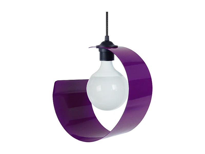 Suspension d'Enfant TOSEL ,métal,Violet ,H85xD 20x P 20cm