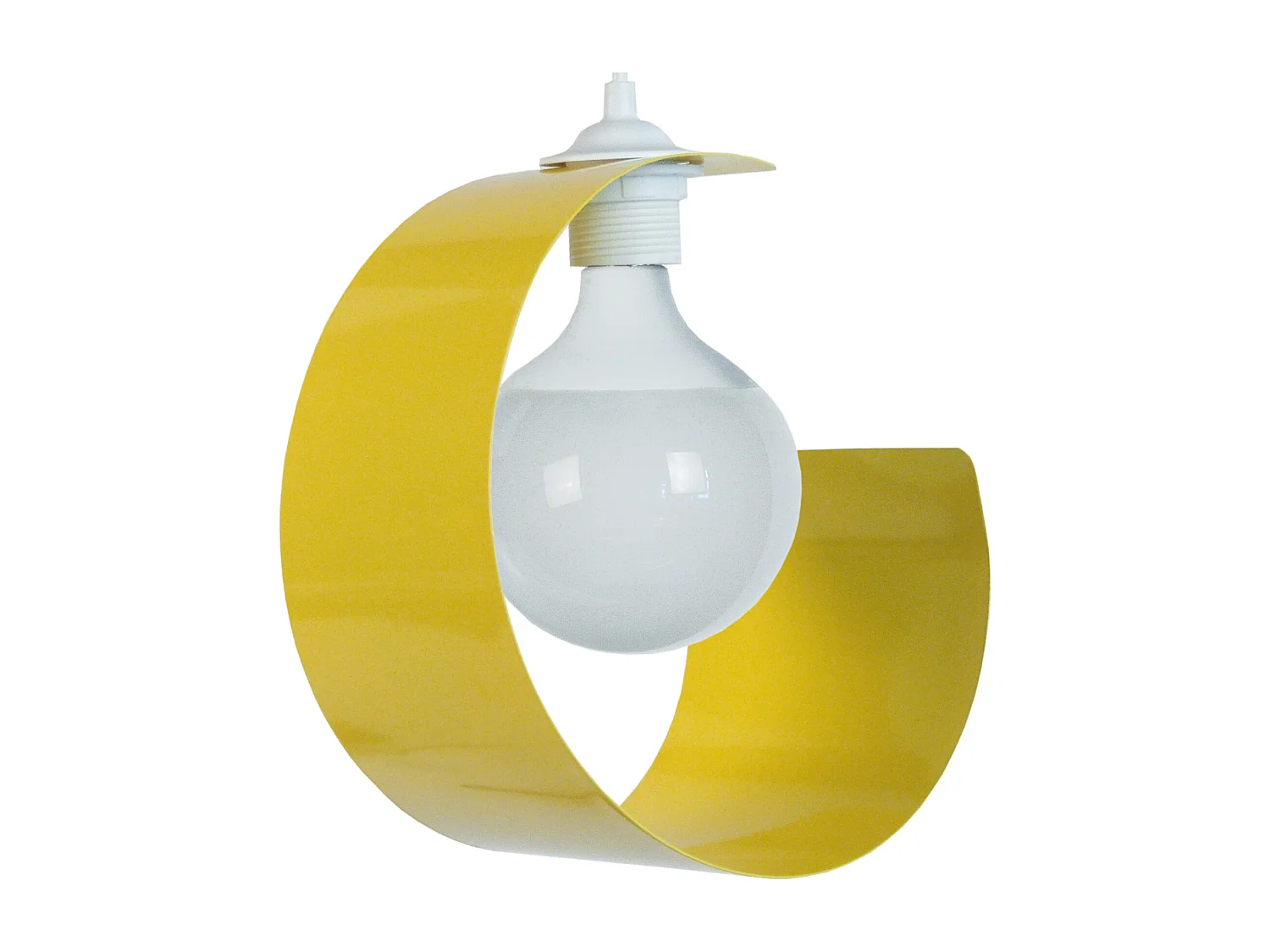 *Suspensión  DE NIÑOSTOSEL ,metal,AMARILLO,A85xD 20x P 20cm