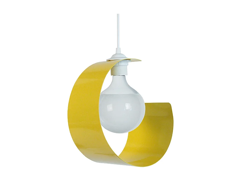 *Suspensión  DE NIÑOSTOSEL ,metal,AMARILLO,A85xD 20x P 20cm