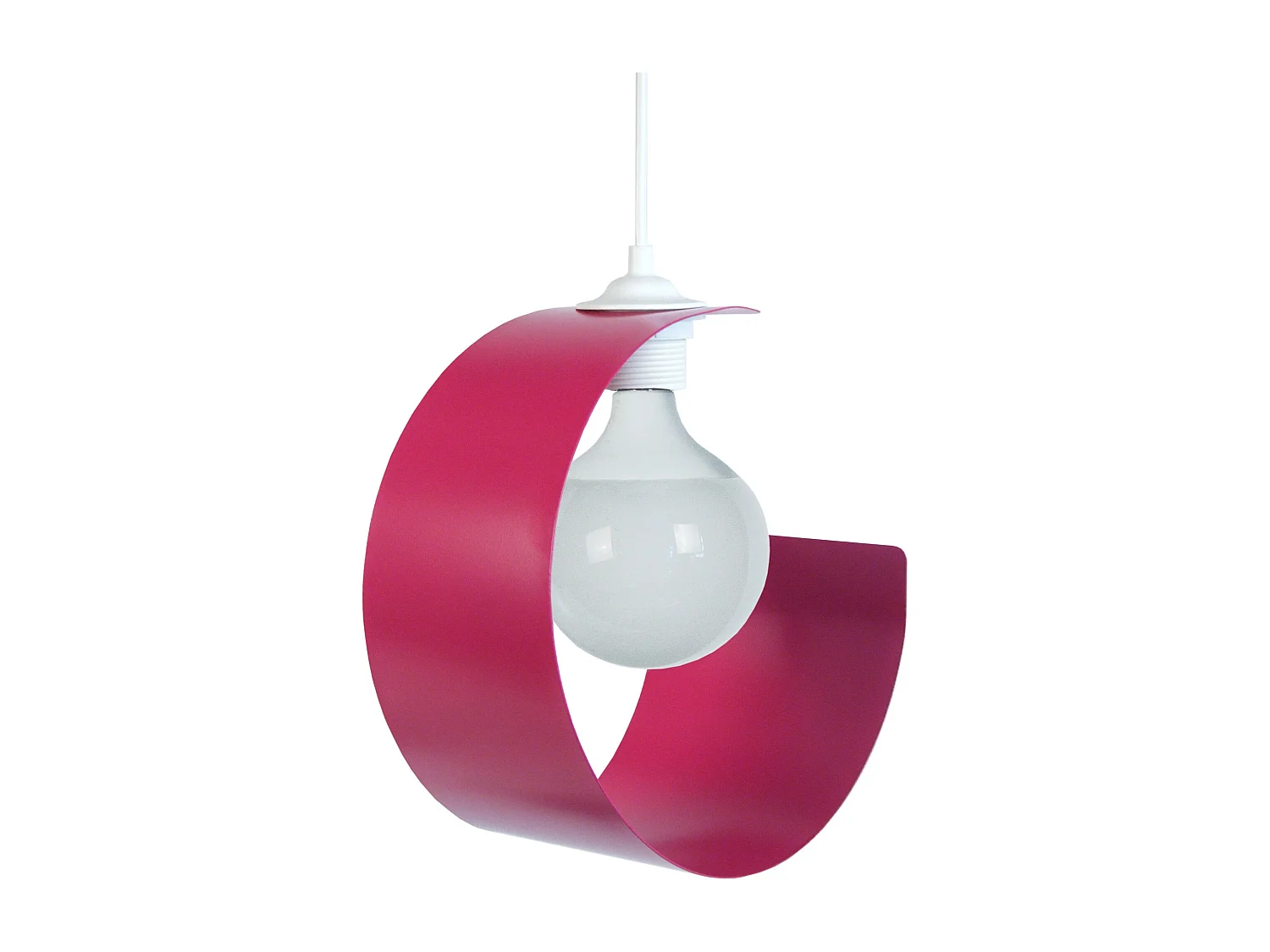 Suspension d'Enfant TOSEL ,métal,Rose ,H85xD 20xP20cm