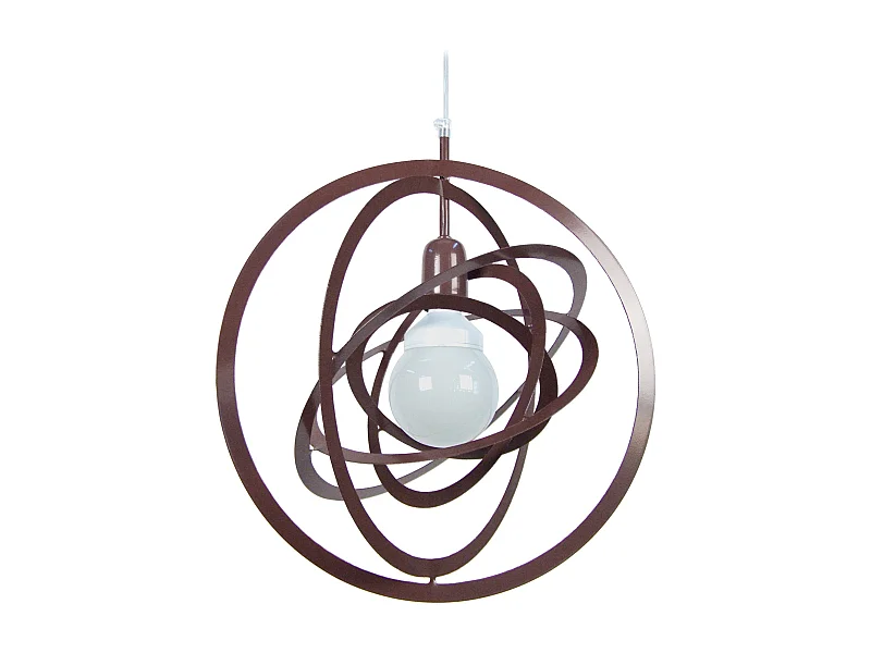 Suspension TOSEL ,métal,Marron, H100xD40xP 40cm