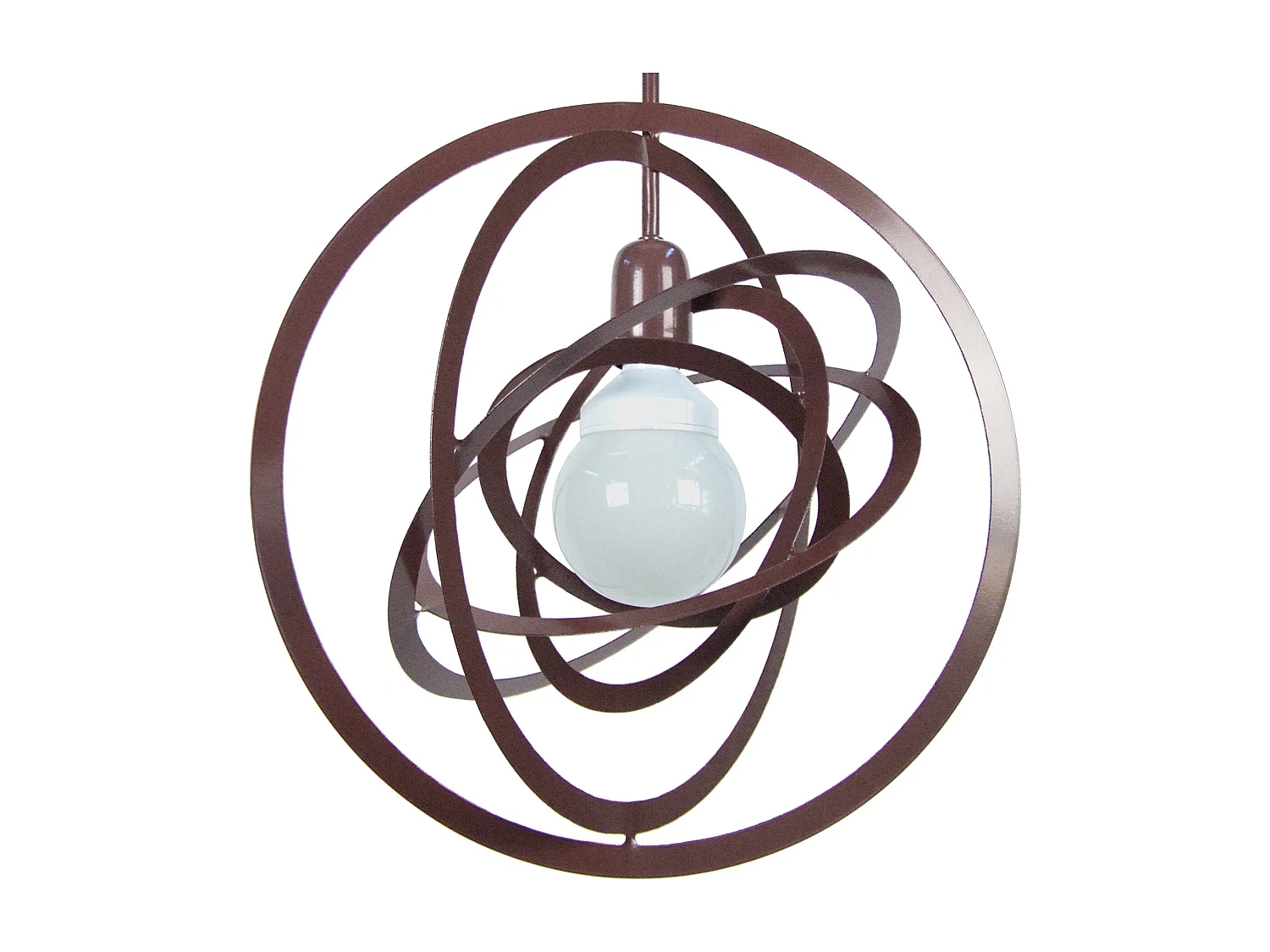 Suspension TOSEL ,métal,Marron, H100xD40xP 40cm