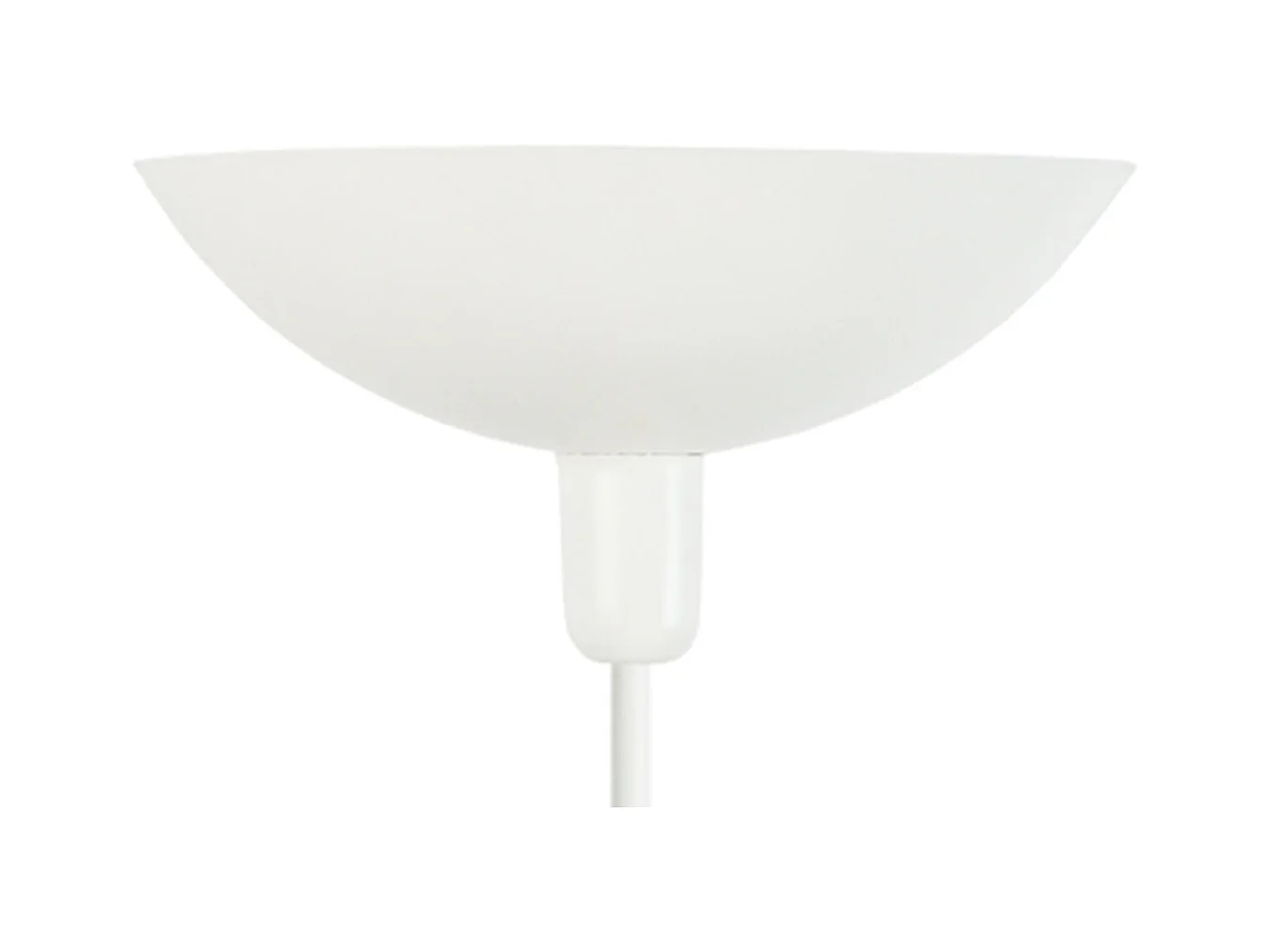 Lámpara de Pie TOSEL ,metal,Blanco ,A181xD 30xP30cm