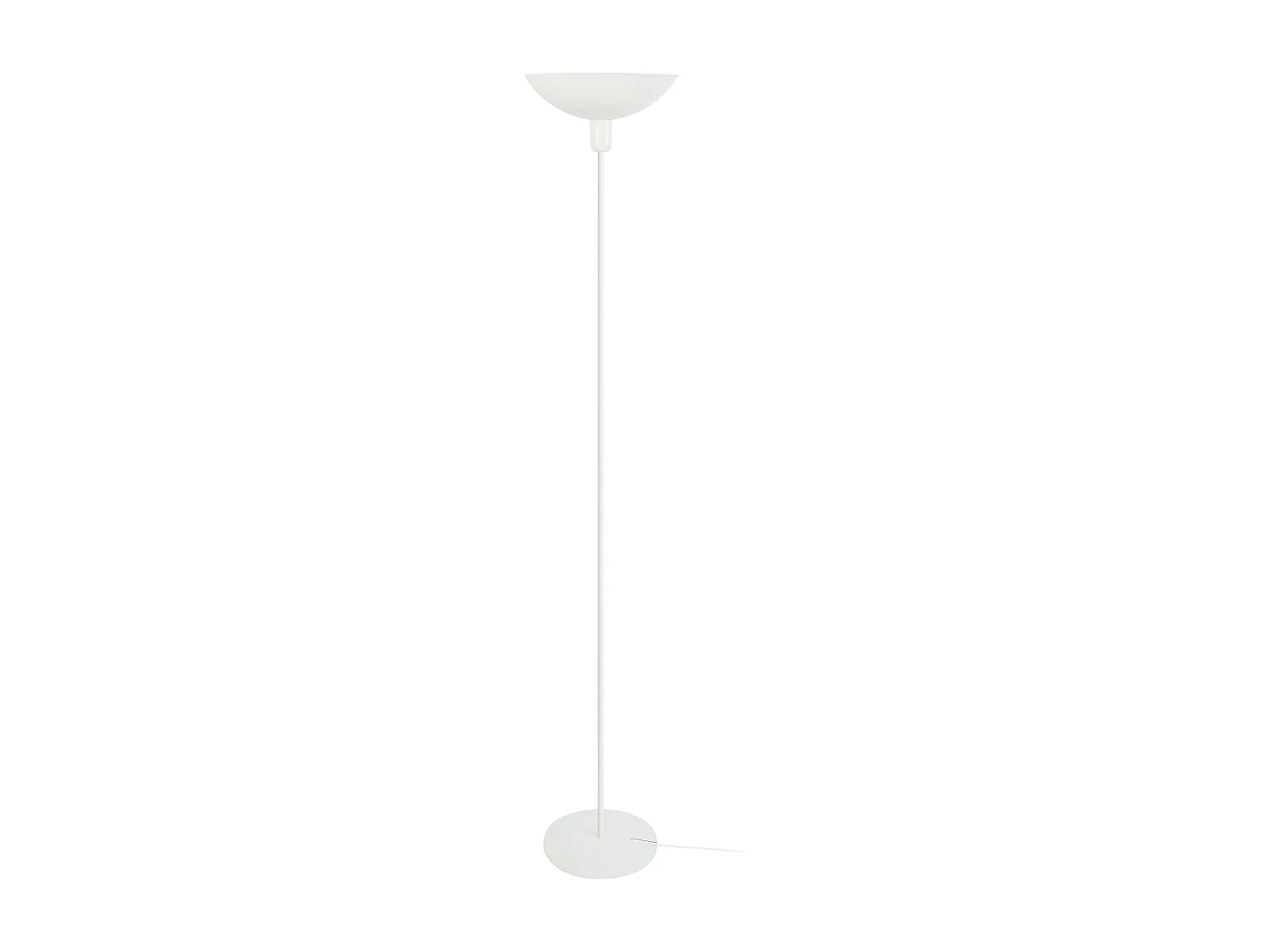 Lámpara de Pie TOSEL ,metal,Blanco ,A181xD 30xP30cm