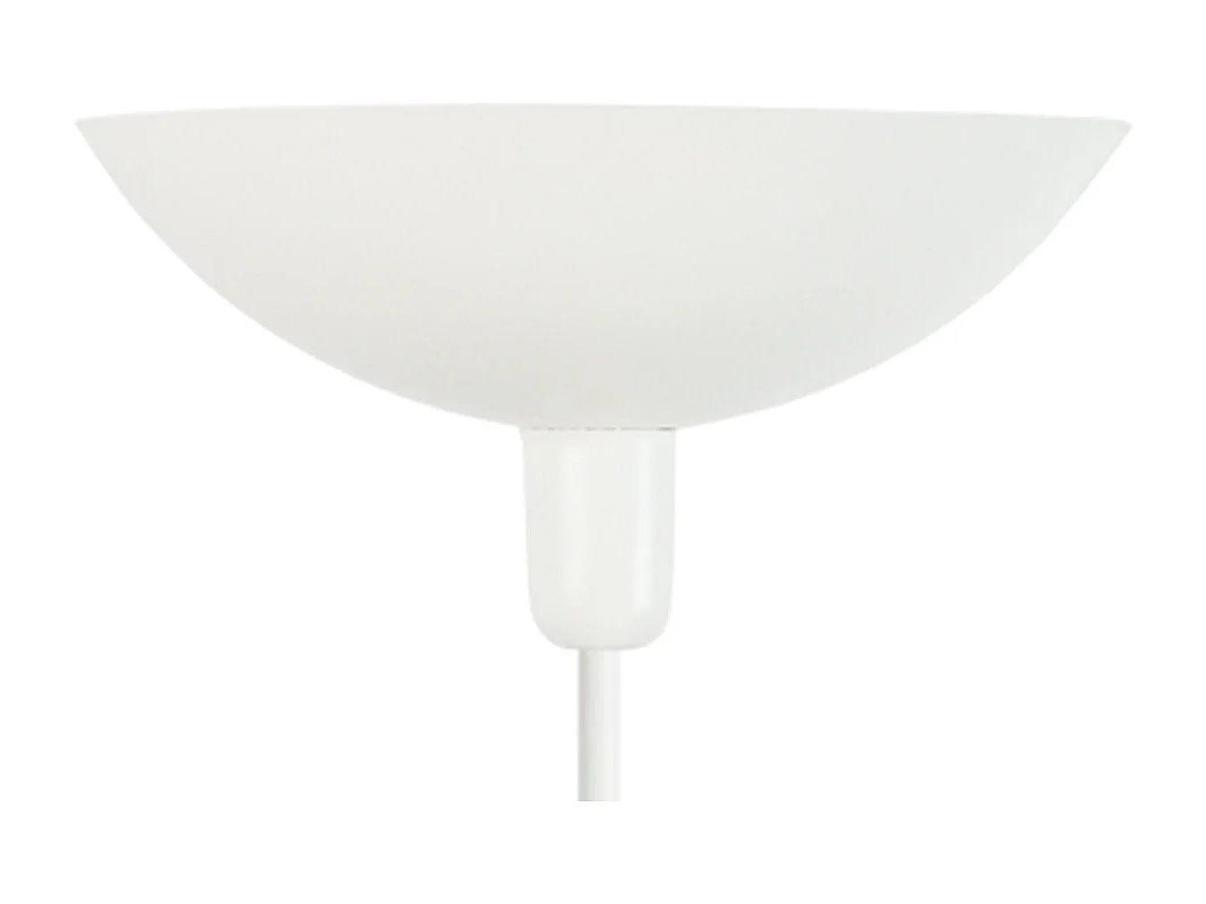 Lámpara de Pie TOSEL ,metal,Blanco ,A181xD 30xP30cm