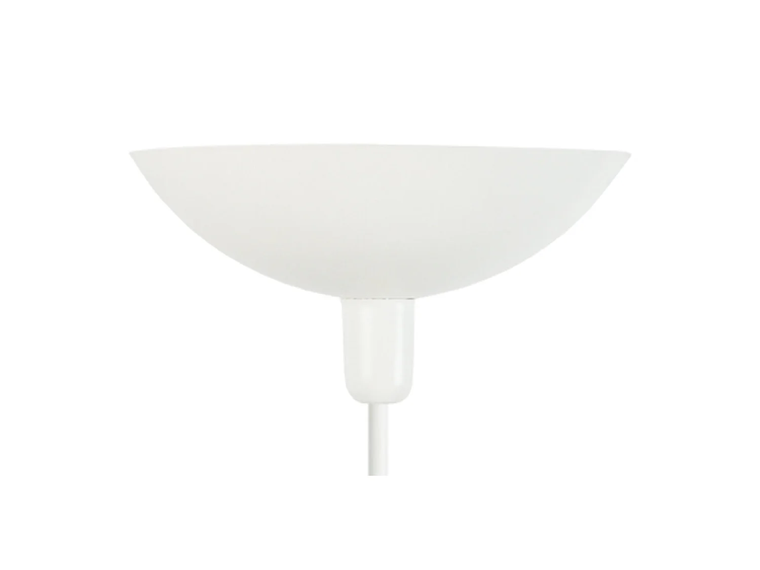 Lampada da terra metallo coluna DEMI LUNE bianco  D'30 cm