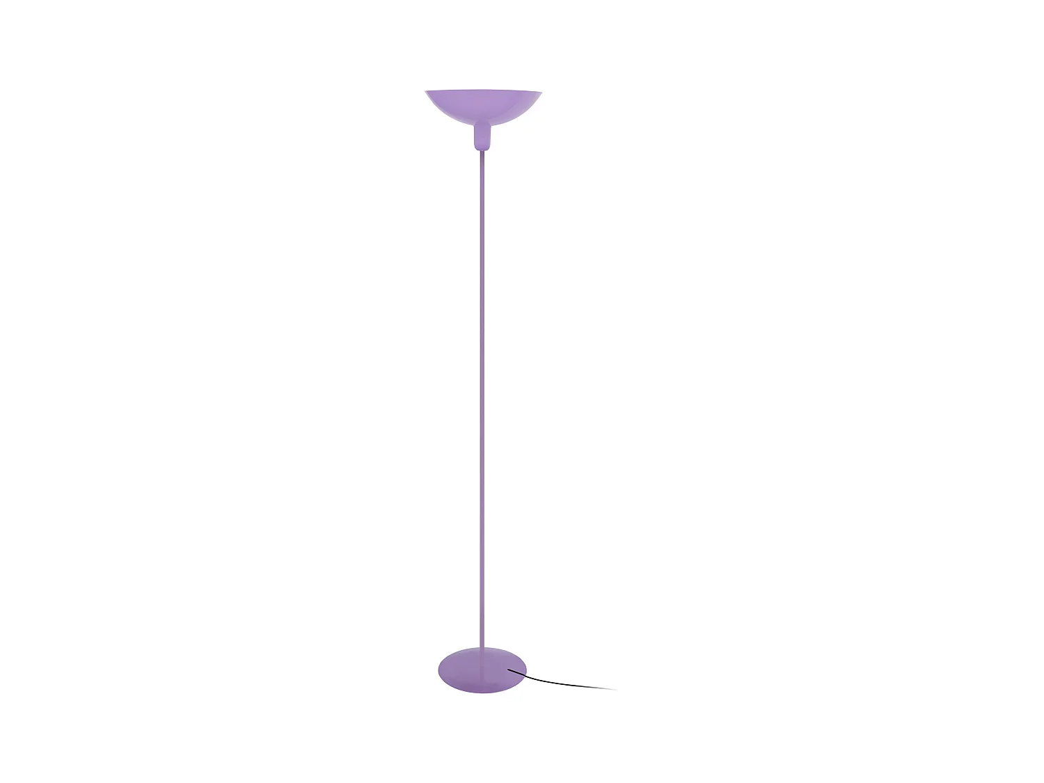 Lampadaire TOSEL ,métal,Violet ,H165xD30xP30cm