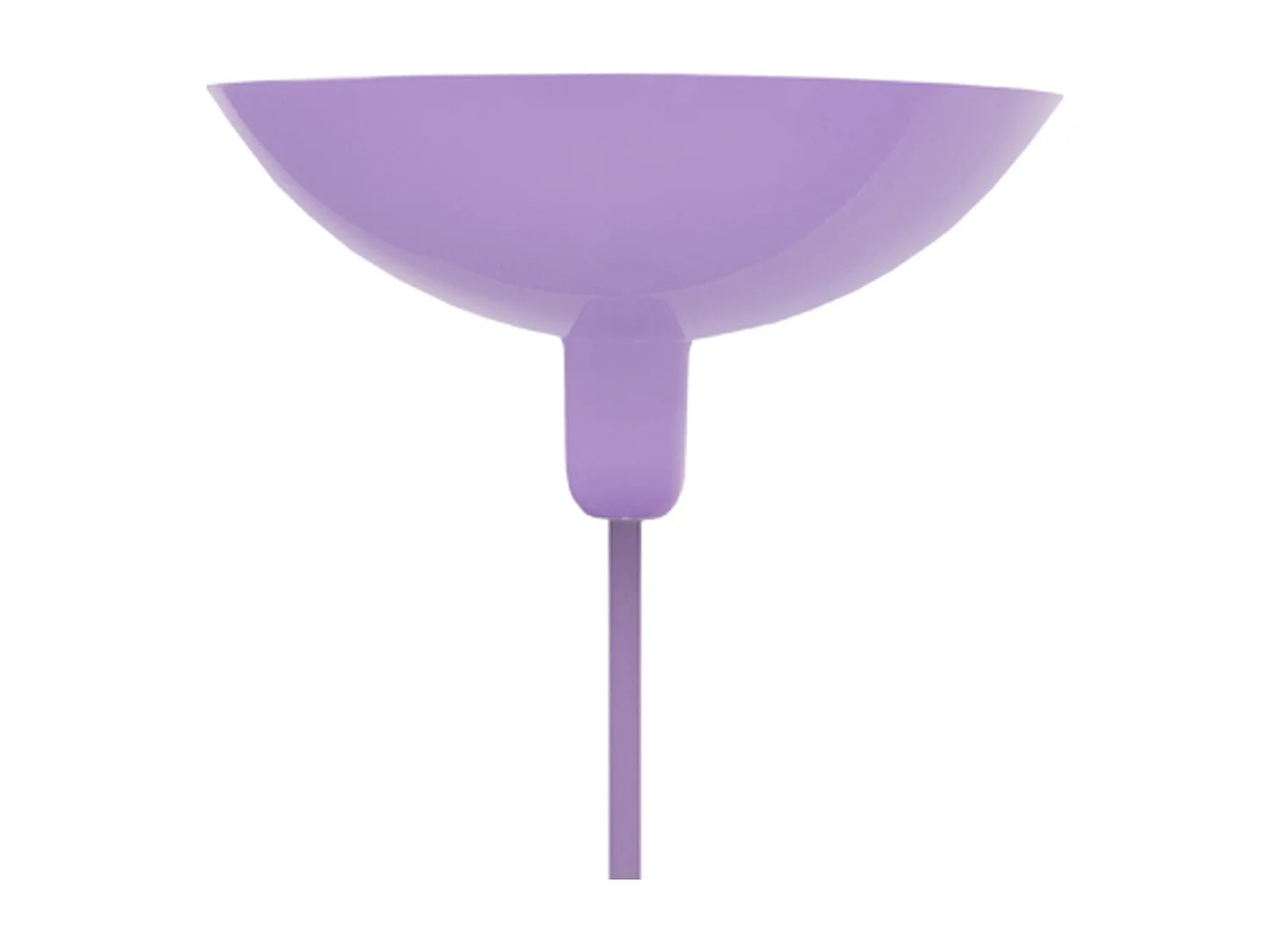 Lámpara de Pie TOSEL ,metal,violeta ,A165xD30xP30cm