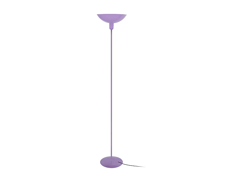 Lampadaire TOSEL ,métal,Violet ,H165xD30xP30cm