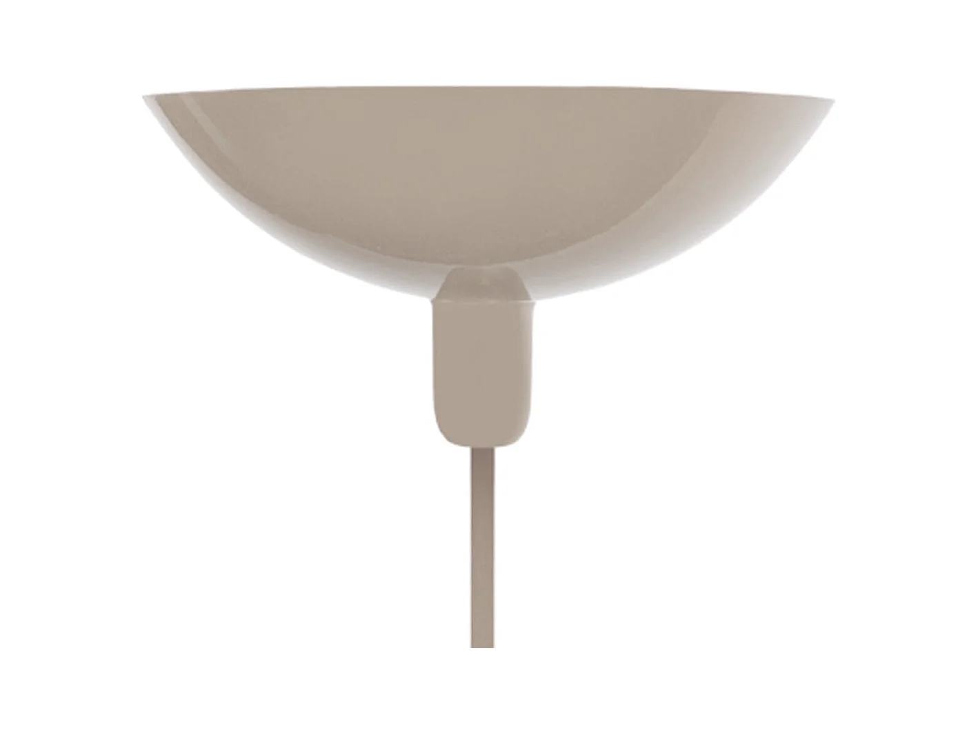 Lámpara de Pie TOSEL ,metal,Gris ,A160xD25xP25cm