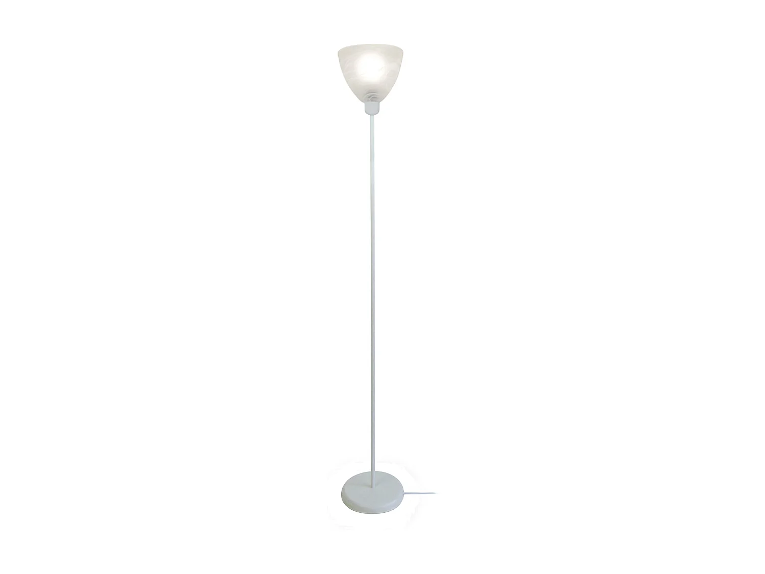 Candeeiro de Pé TOSEL NOIRON metal tripé Verde D45 x  H160  cm