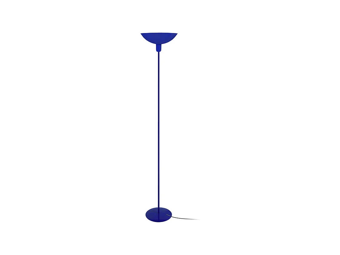 Lampadaire TOSEL ,métal,Bleu,H165xD30xP30cm