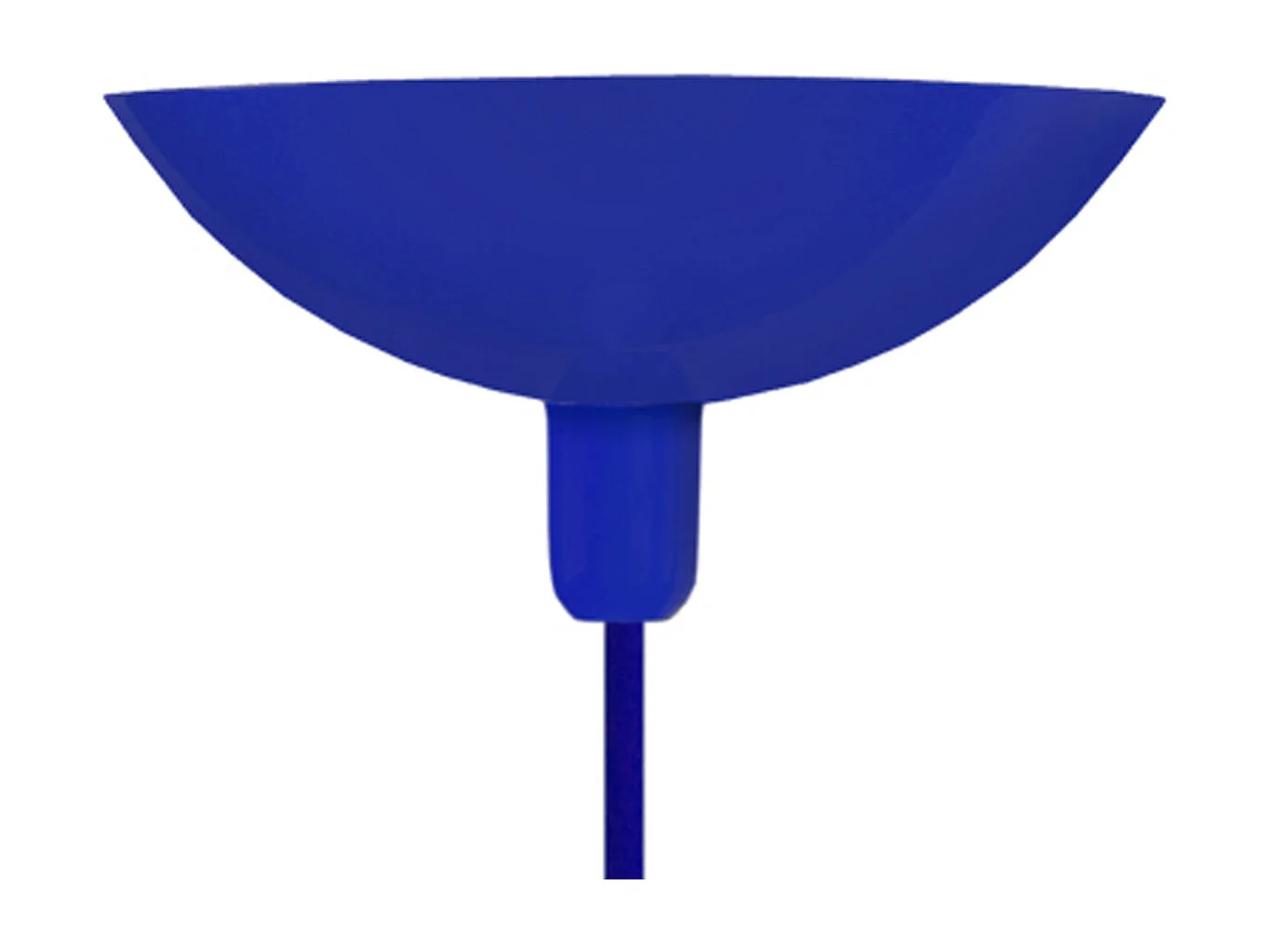 Lámpara de Pie TOSEL ,metal,Azul ,A165xD30xP30cm