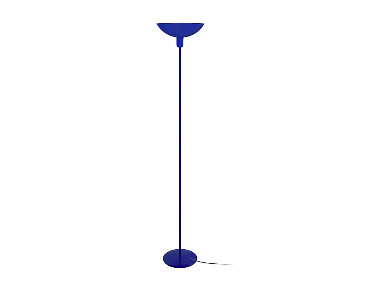 Lampadaire TOSEL ,métal,Bleu,H165xD30xP30cm