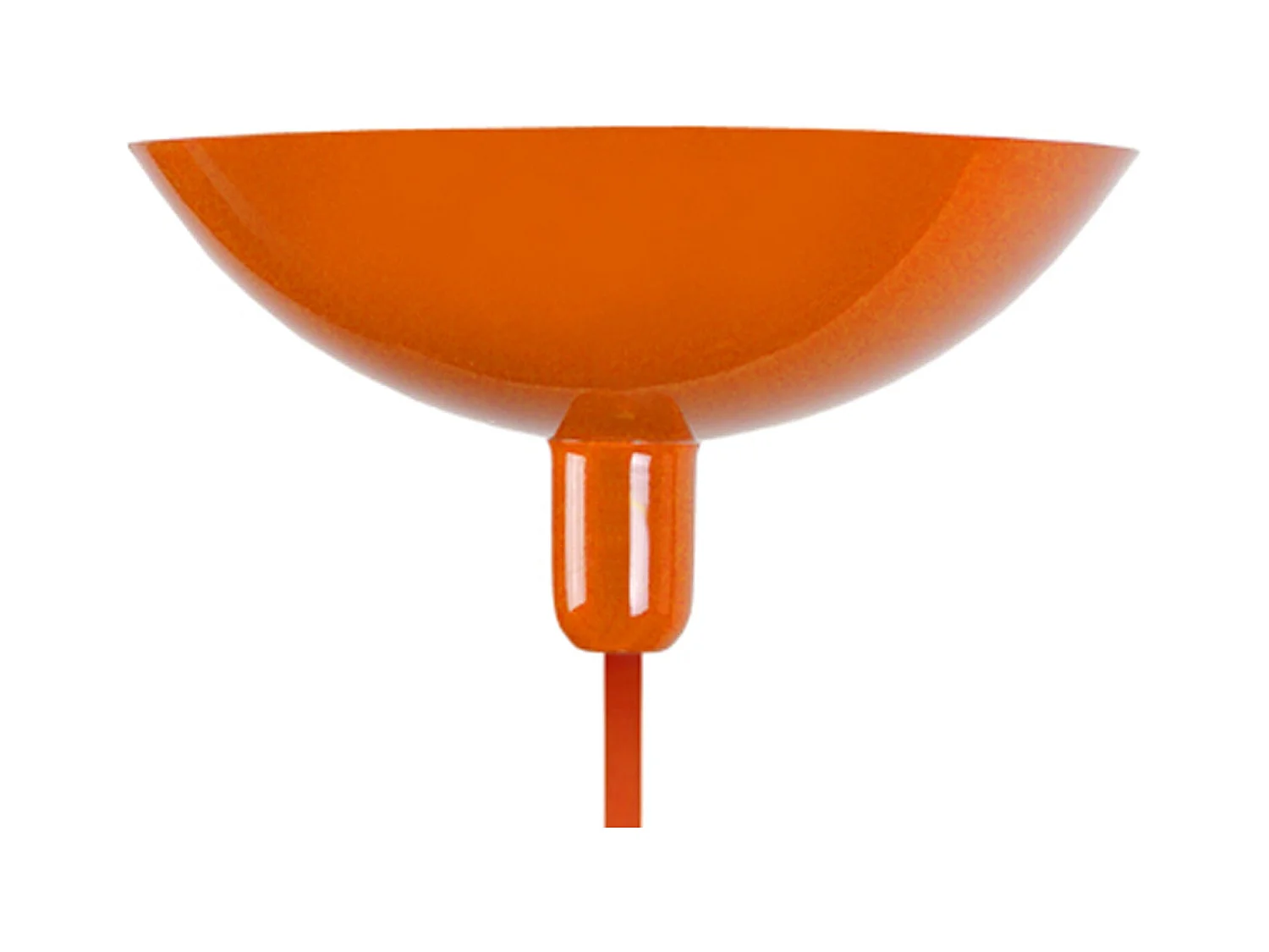 Lámpara de Pie TOSEL ,metal,Naranja,A165xD30xP30cm