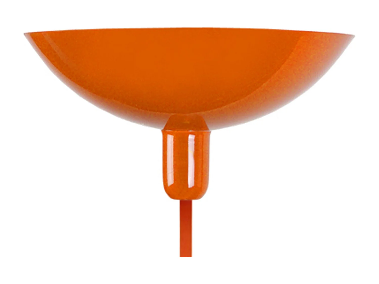 Lámpara de Pie TOSEL ,metal,Naranja,A165xD30xP30cm