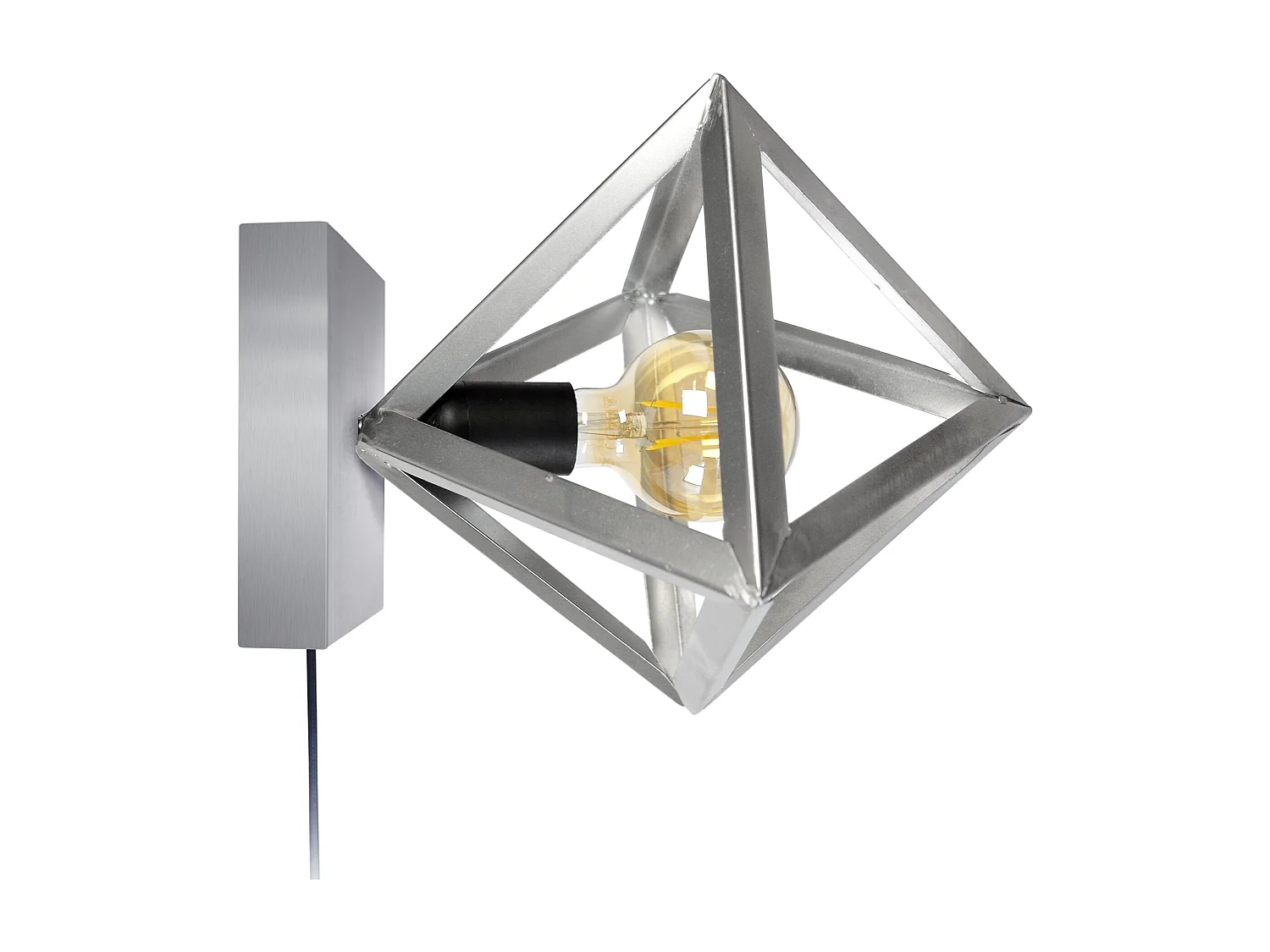 Applique TOSEL ,métal,Aluminium,H80xD24xP24cm