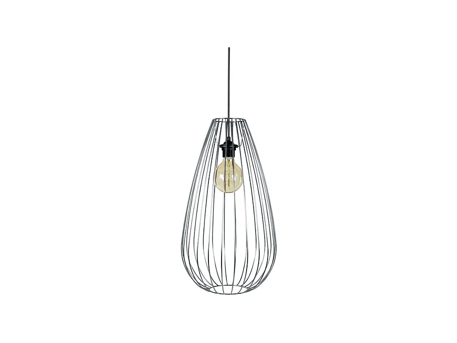 Suspension TOSEL ,métal,Aluminium,H112xD29,5xP29,5cm