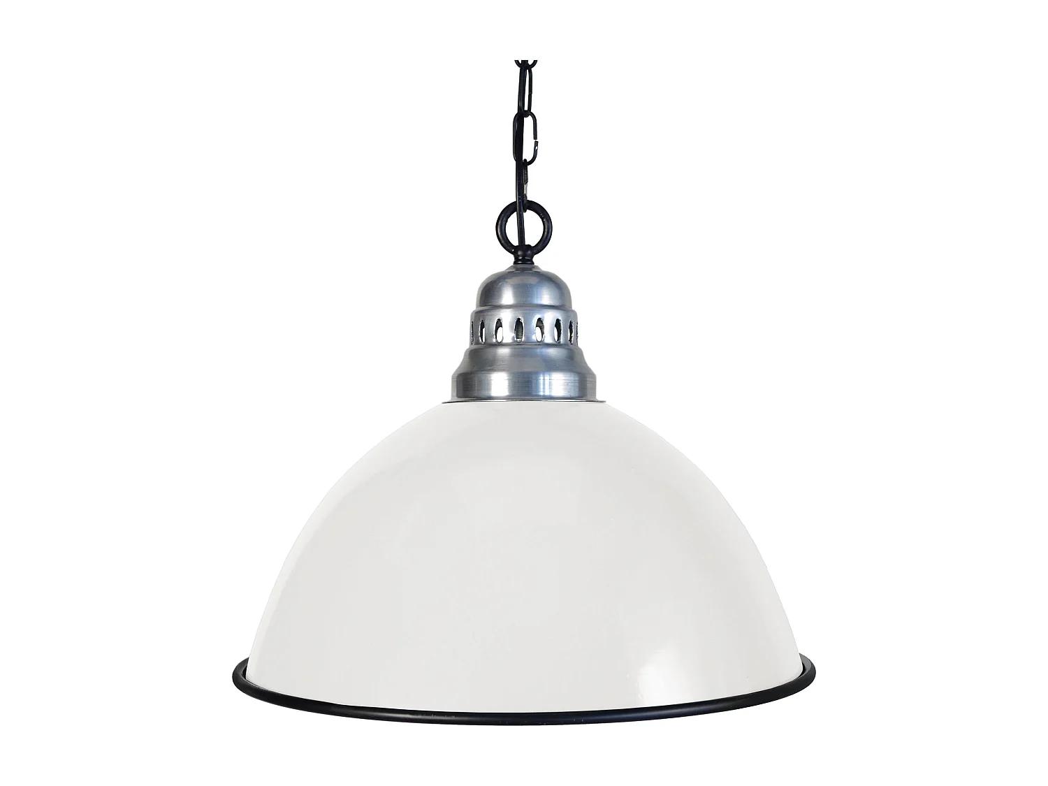 Suspension TOSEL ,métal,Blanc ,H90xD44xP44cm