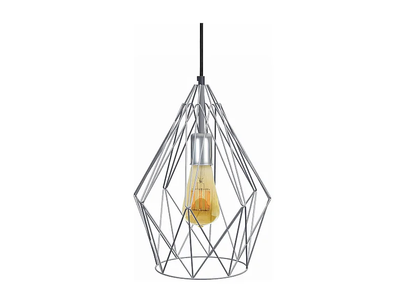 Suspension TOSEL ,métal,Aluminium,H90xD35xP30cm