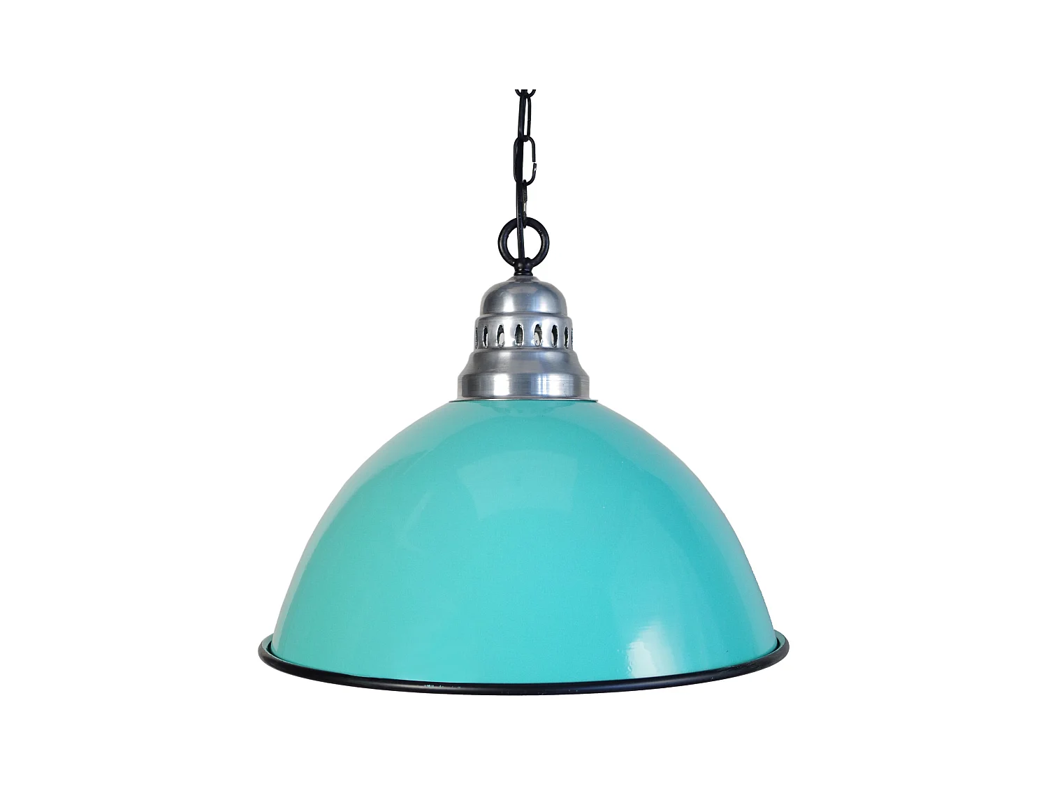 Suspensión  TOSEL ,metal,Azul ,A90xD44xP44cm