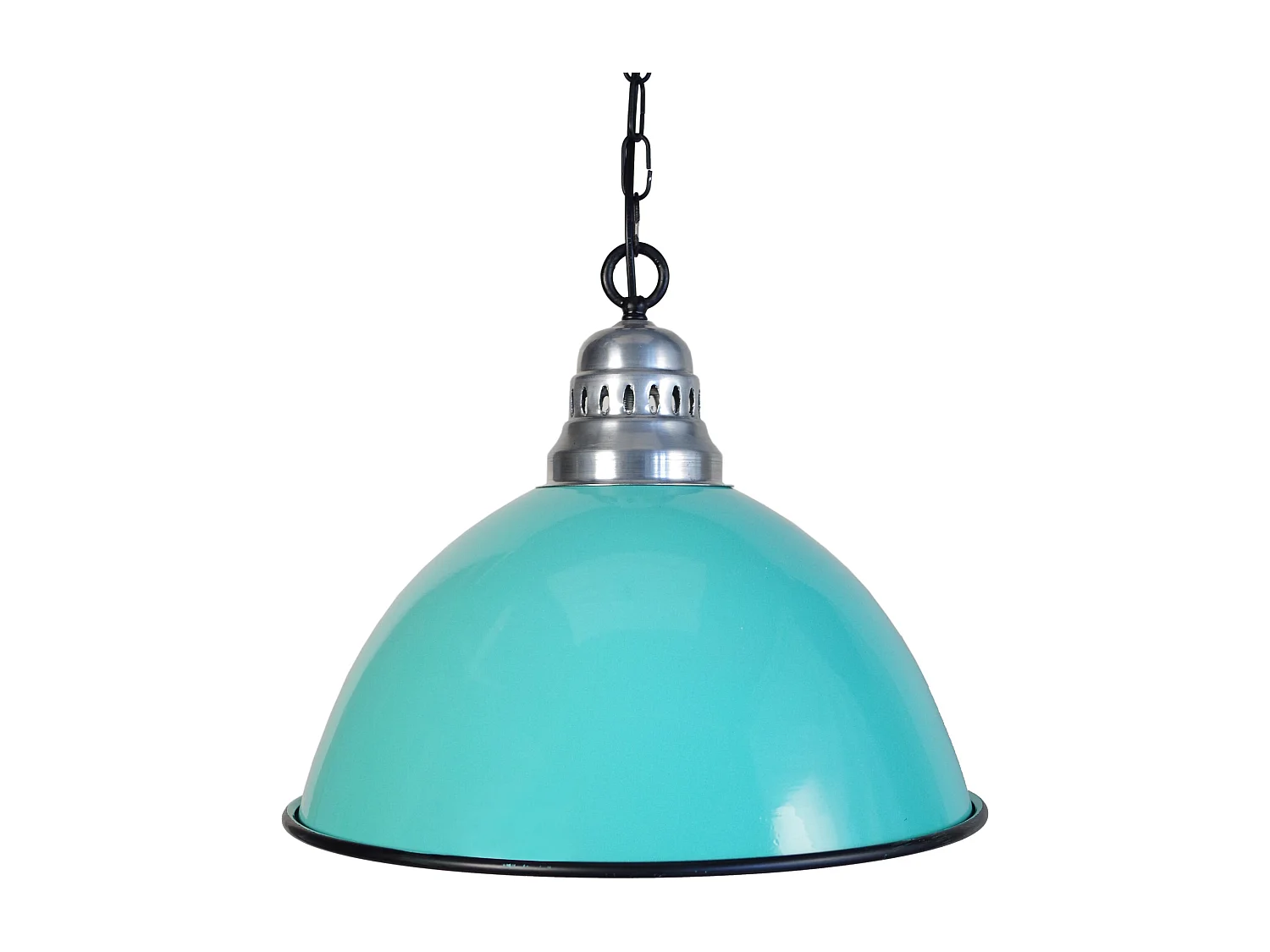 Suspension TOSEL ,métal,Bleu,H90xD44xP44cm