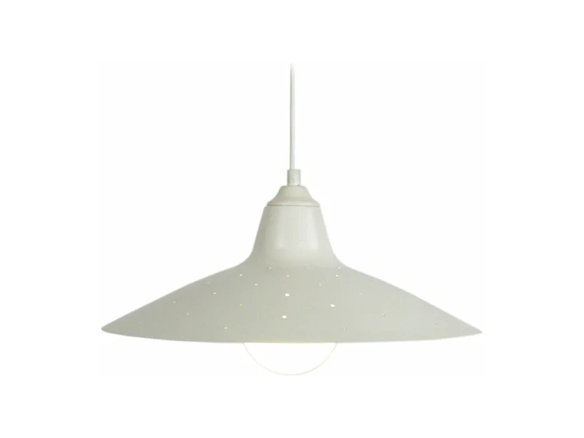 Suspensão TOSEL  HOLES vidro cúpula claro D20 x  H70  cm