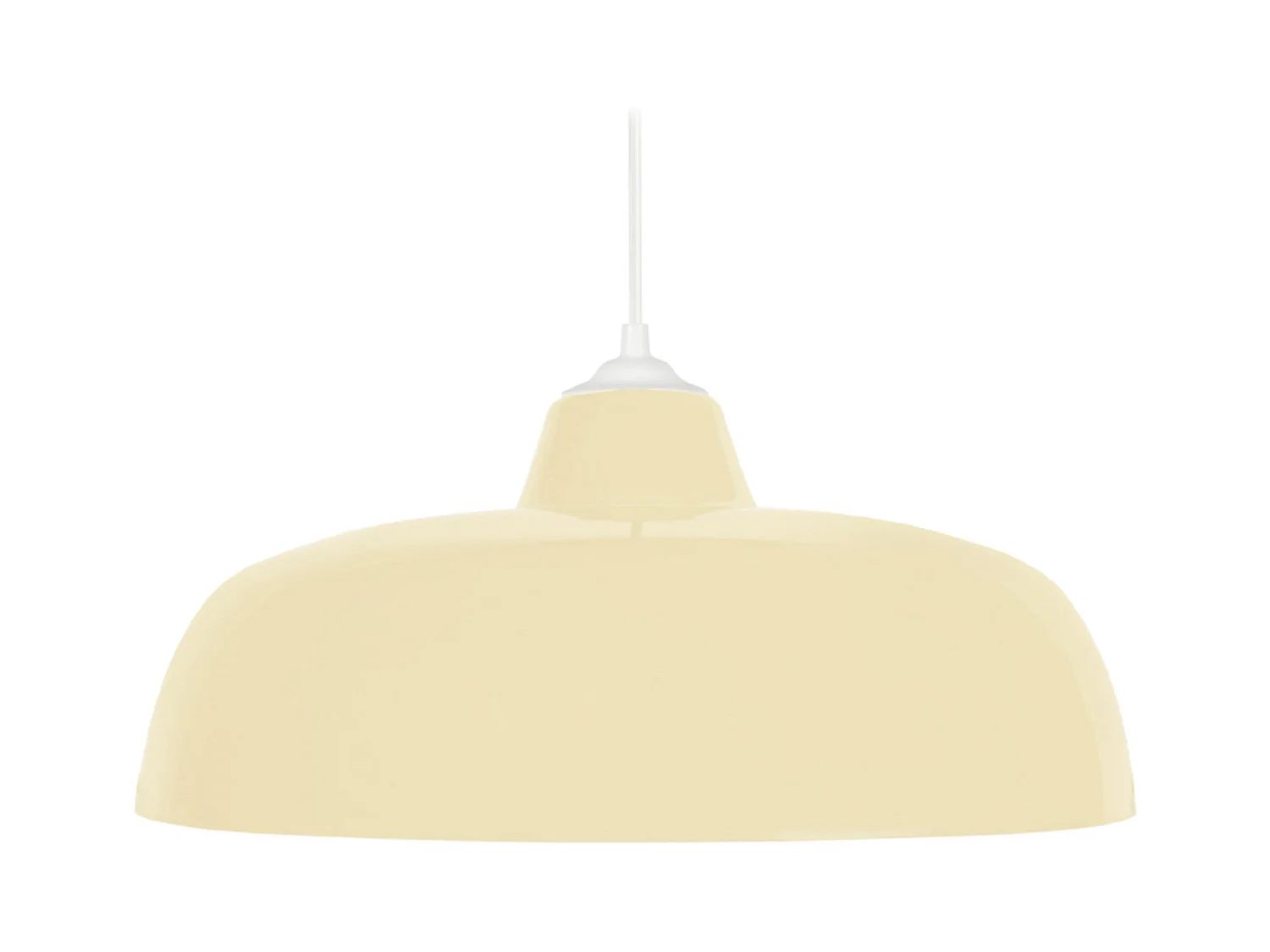 Suspensión  TOSEL ,metal,Beige ,A 75xD32x P 32cm