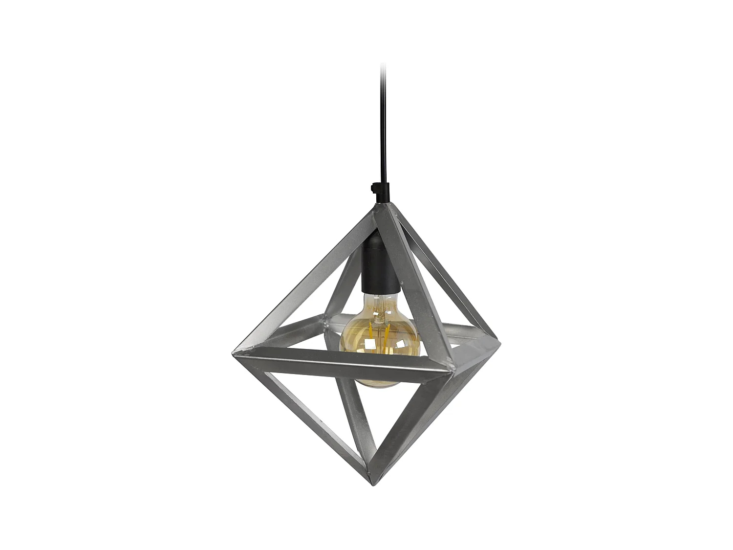 Suspension TOSEL ,métal,Aluminium,H84xD 24xP24cm