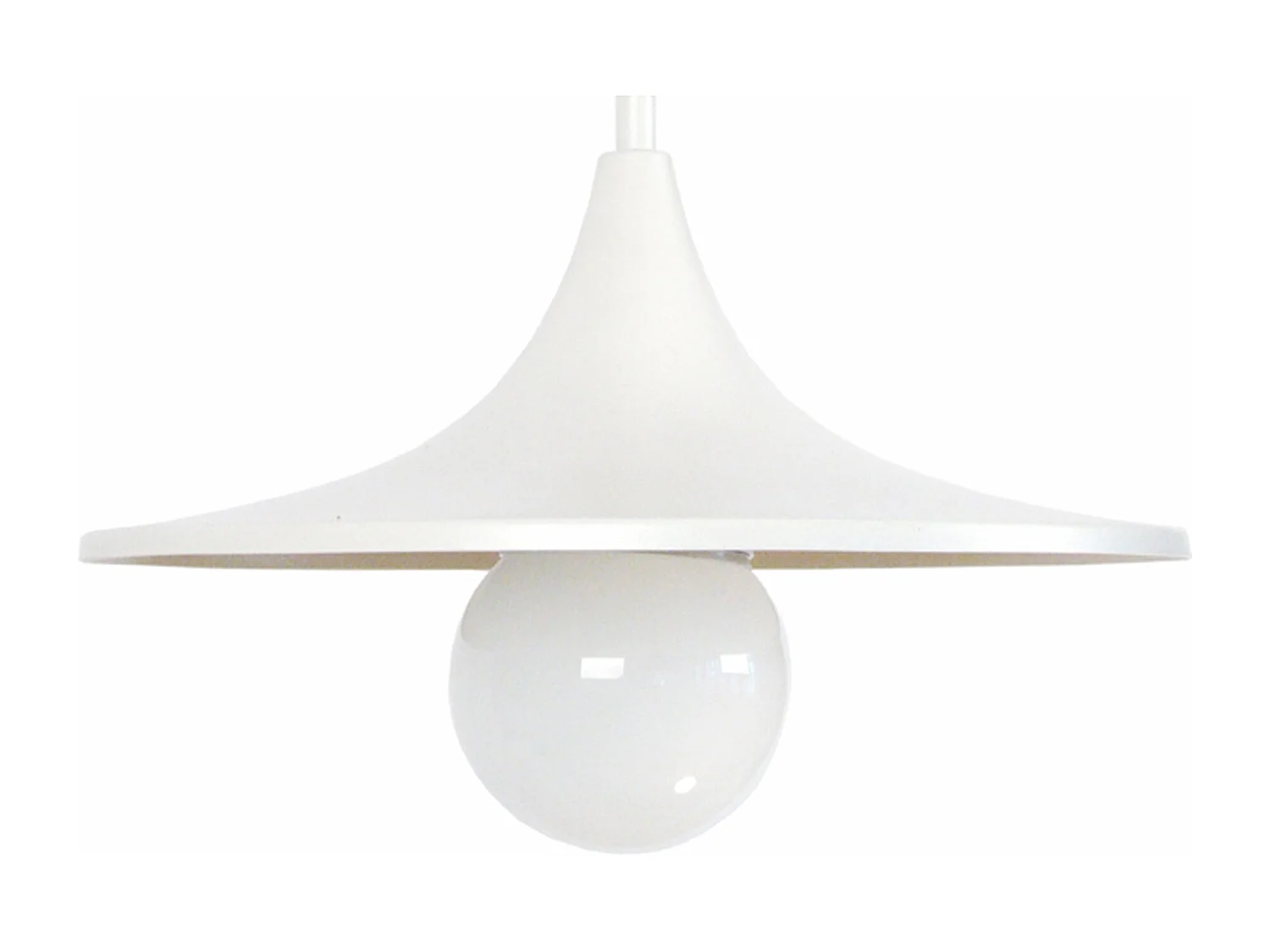 Suspension TOSEL ,métal,Blanc ,H 70x D27xP27cm