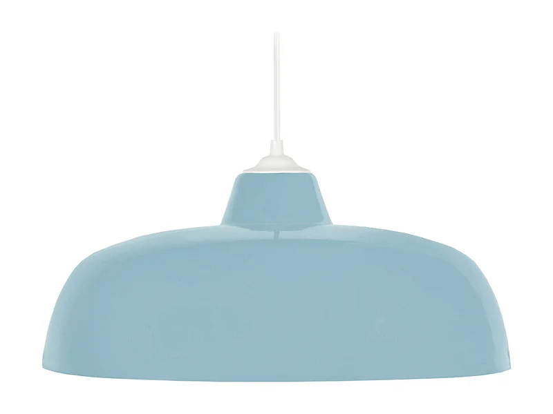 Suspension TOSEL ,métal,Bleu,H75xD 32x P 32cm